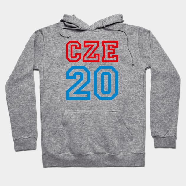 CZECHIA 20 Hoodie by eyesblau